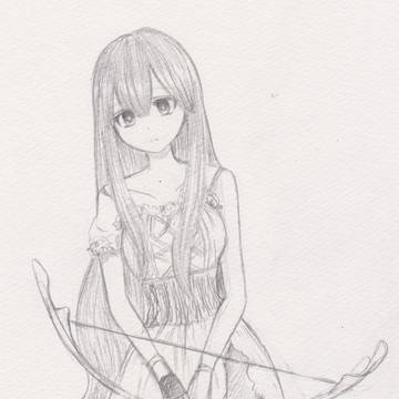アルテミスを勝手に描いてみた