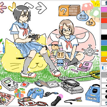 絵チャ合作