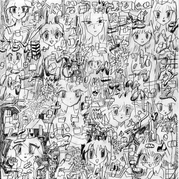 ニコ生で描いた2
