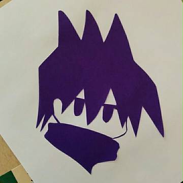 戦勇。切り絵