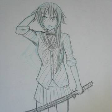 日本刀系少女