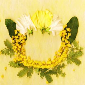 黄色