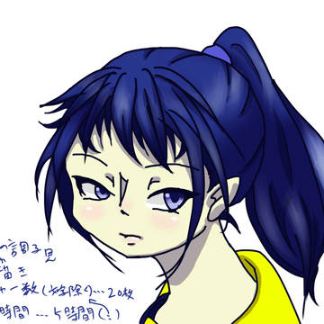 ペンタブの調子見