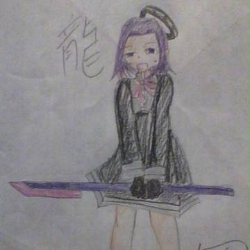 初描き龍田さん