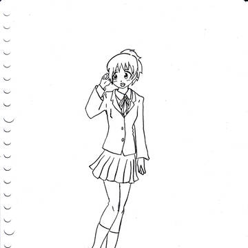 落描き ーお久しぶりですー