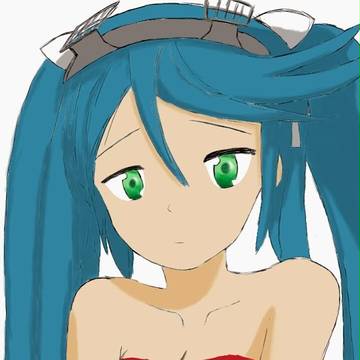 水着の五十鈴ちゃん