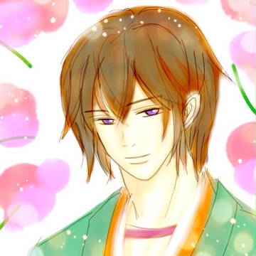 LINE Brush 練習 永光さん