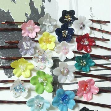 お花ピン