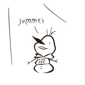 KISS HER hoodie-Olaf