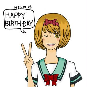 麻生先生ハピバ絵