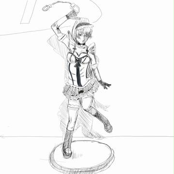 フィギュア模写