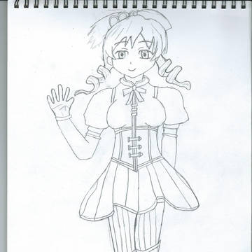 オリジナル構図マミさん