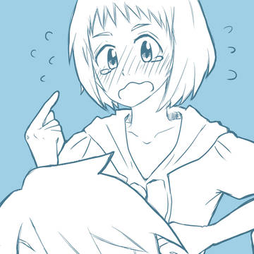 鼻血のあと…