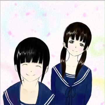 リア友からの依頼絵