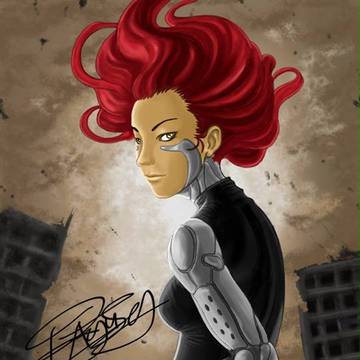 gally with red hair