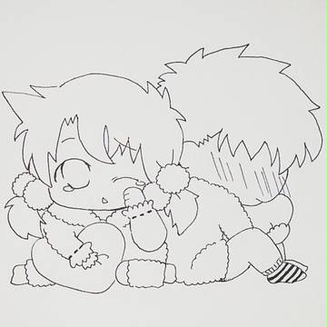 パジャマパーティー 青子＋快斗