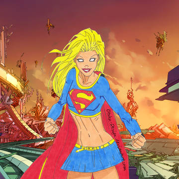 Supergirl on Krypton