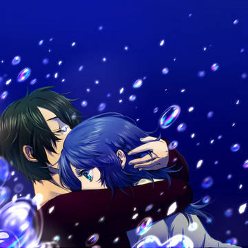 海に溺れる