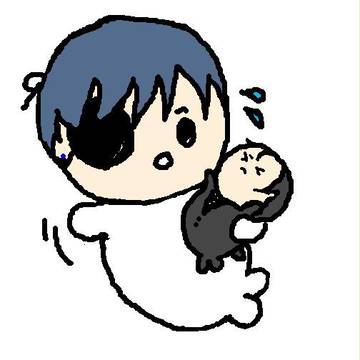 ぼっちゃ落書き（アザラシ坊ちゃん）２