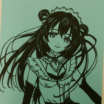 【切り絵】園田海未