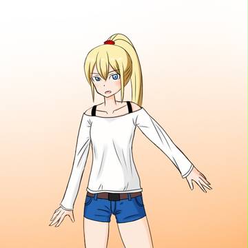 金髪碧眼