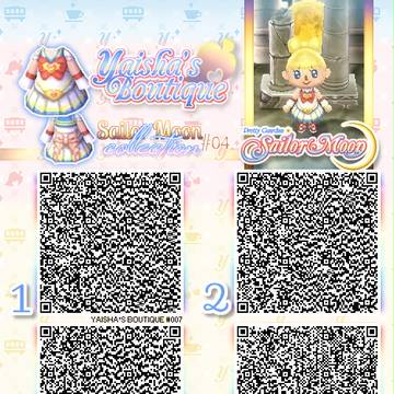 セーラームーン SuperS とびだせ どうぶつの森 QRコード