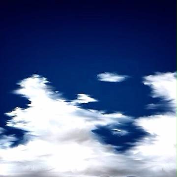 大空　背景美術