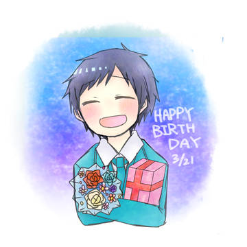 帝人くん誕生日おめでとう！！！
