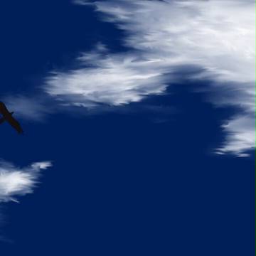 自主制作アニメの1カット
