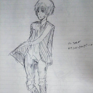 昔かいたプーちゃんがでてきた汗