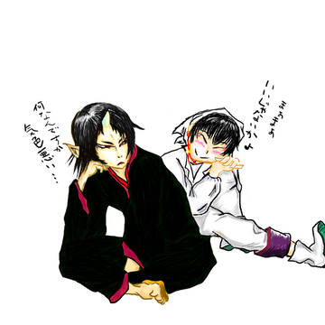 鬼灯さんと白澤さん