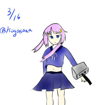 ワンドロ弥生ちゃん