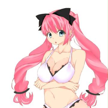 久々に、巨乳な女の子描いてみた。
