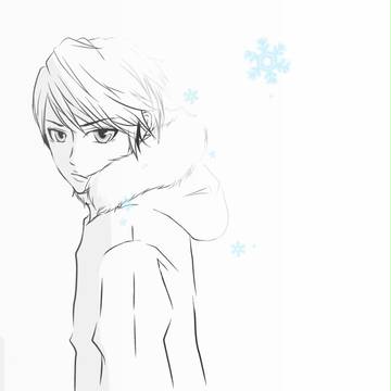 男子。