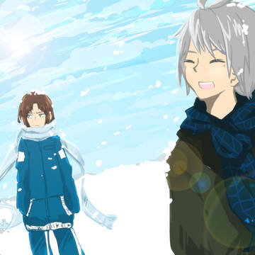 雪原にて