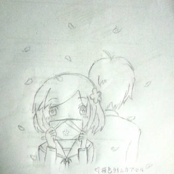 桜のち雨