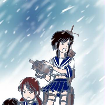 艦これラクガキ3【ワンドロとか】