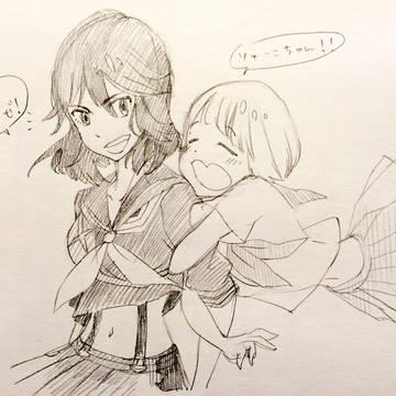 キルラキルれんしゅうらくがき1