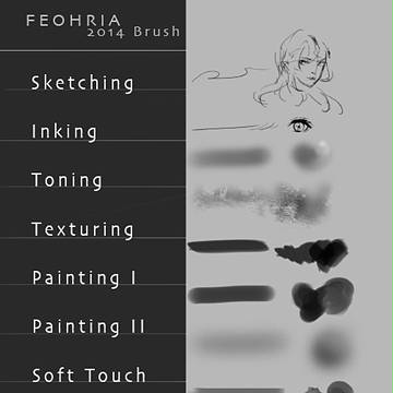My Photoshopブラシ