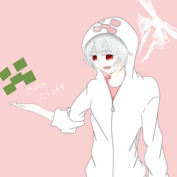 友達のマインクラフトキャラ かかせていただいた