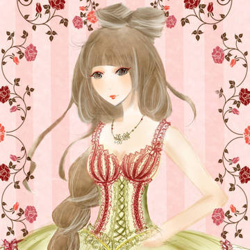 花女孩