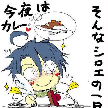 マウスでシロエを描いてみた。