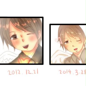 昔の絵と比較