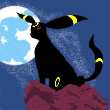 闇夜の月