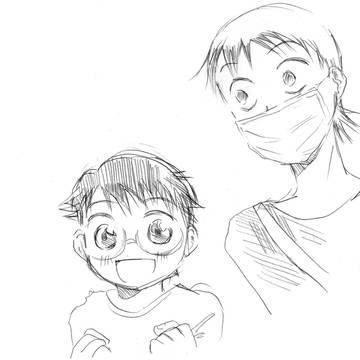 初描き 弱ペダ