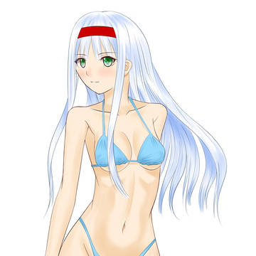 水着少女