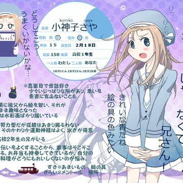 【月鐘】小神子 さや【住民票】
