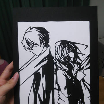 【切り絵】ロスタイムメモリー【カゲロウプロジェクト】