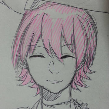 亮さんらくがき