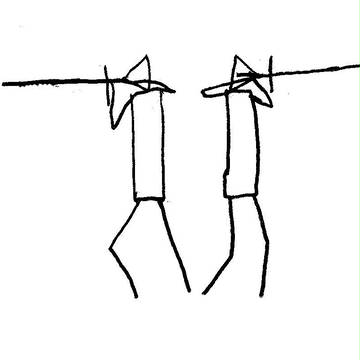ロングソード_雄牛の構え